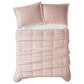 Pem America Cannon Solid 3-Piece Full/Queen Comforter Set in Blush, , large