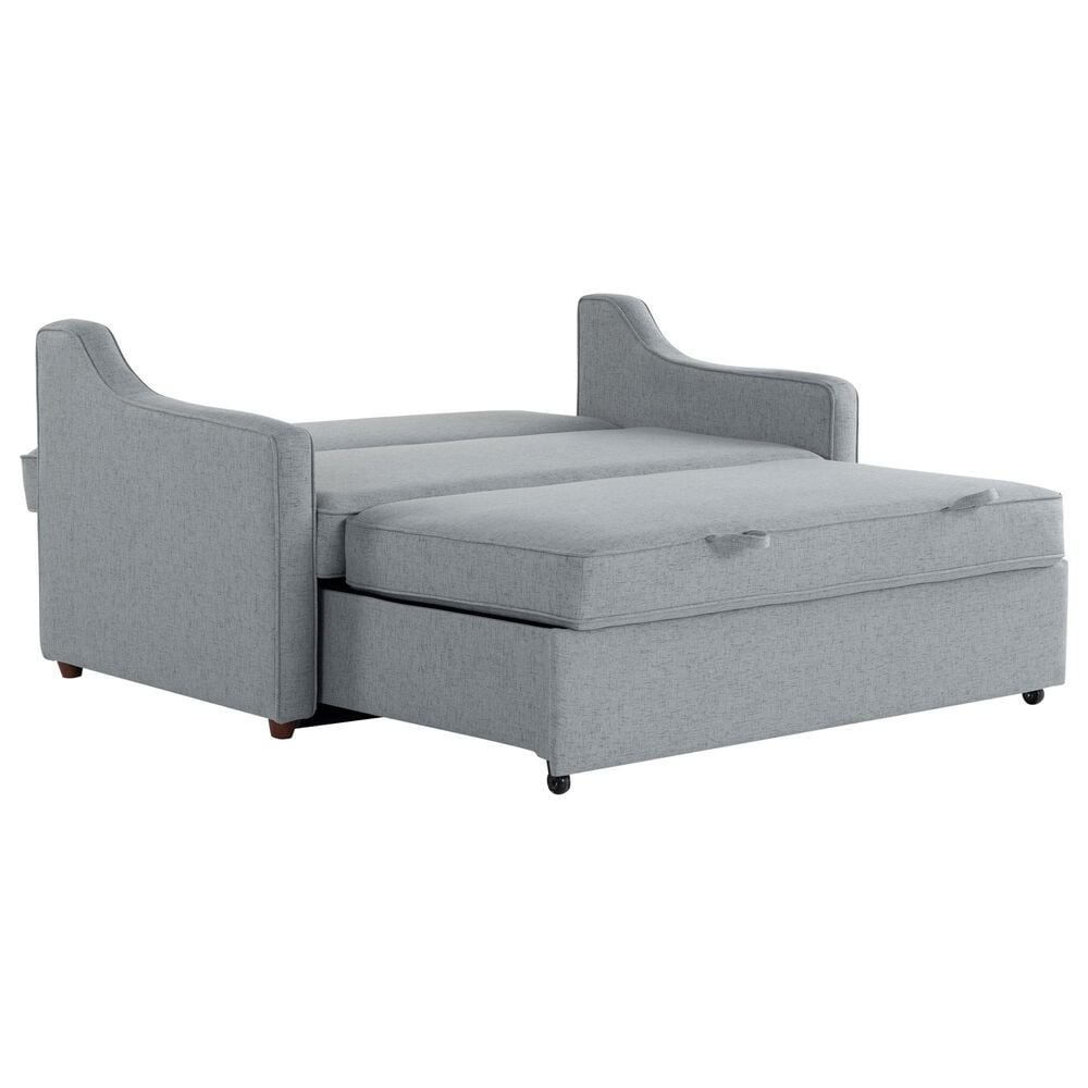 Lifestyle Solutions Carey Convertible Sofa in Light Gray, , large
