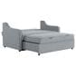 Lifestyle Solutions Carey Convertible Sofa in Light Gray, , large