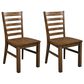 Homestyles Sedona Dining Chair in Toffee (Set of 2), , large