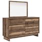 Ashley Chirason 5-Piece King Platform Bedroom Set in Brown, , large