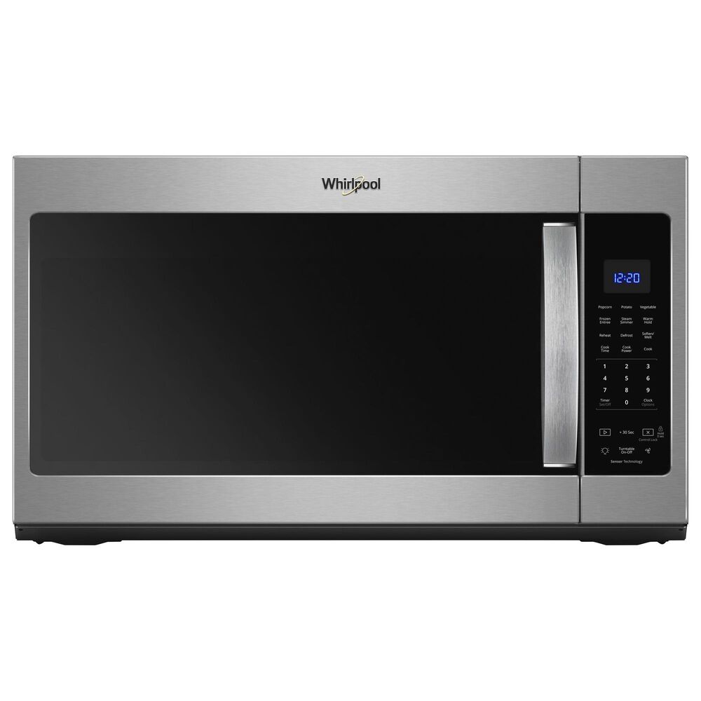 Whirlpool 1.9 Cu. Ft. Capacity Steam Microwave with Sensor Cooking in Stainless Steel, , large