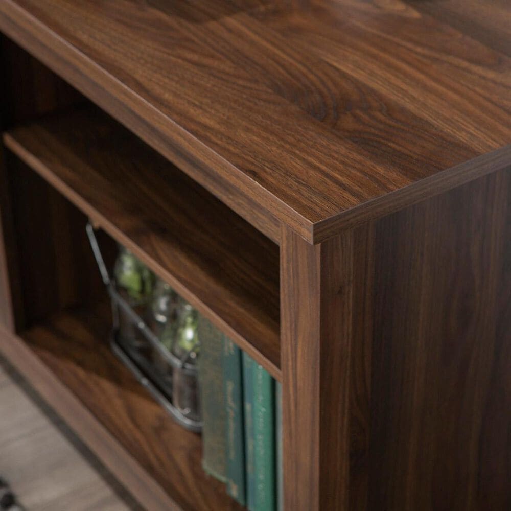 Walker Edison Essential 70&quot; TV Stand in Dark Walnut, , large