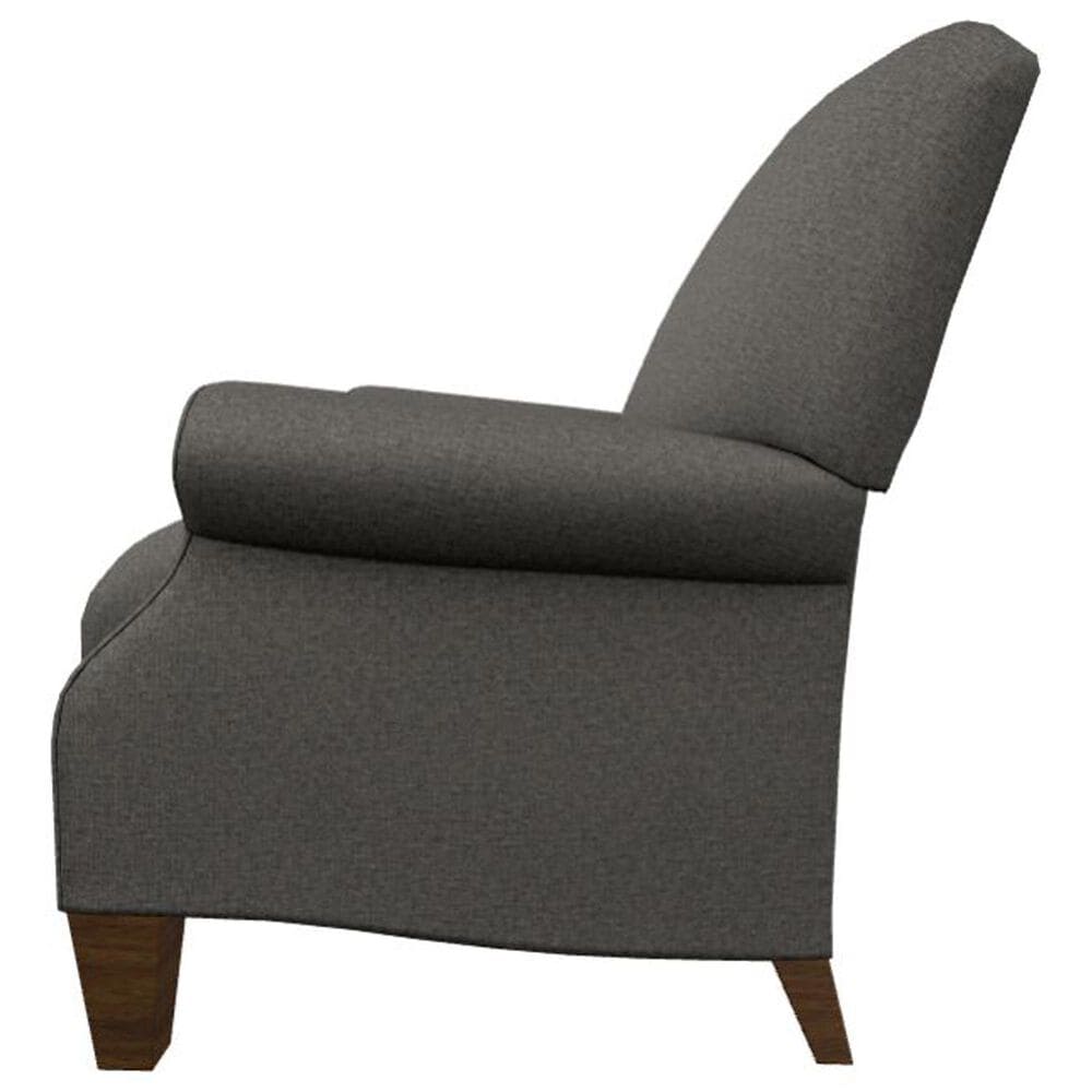 La-Z-Boy Charlotte Push Back Recliner with High Leg in Charcoal, , large