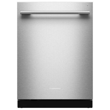 KitchenAid 24" Max Jets Third Rack Dishwasher with Advanced ProDry System and Bar Handle in PrintShield Stainless, , large
