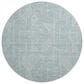Dalyn Rug Company The Reserve TR14 Teal 8" Round Indoor/Outdoor Area Rug, , large