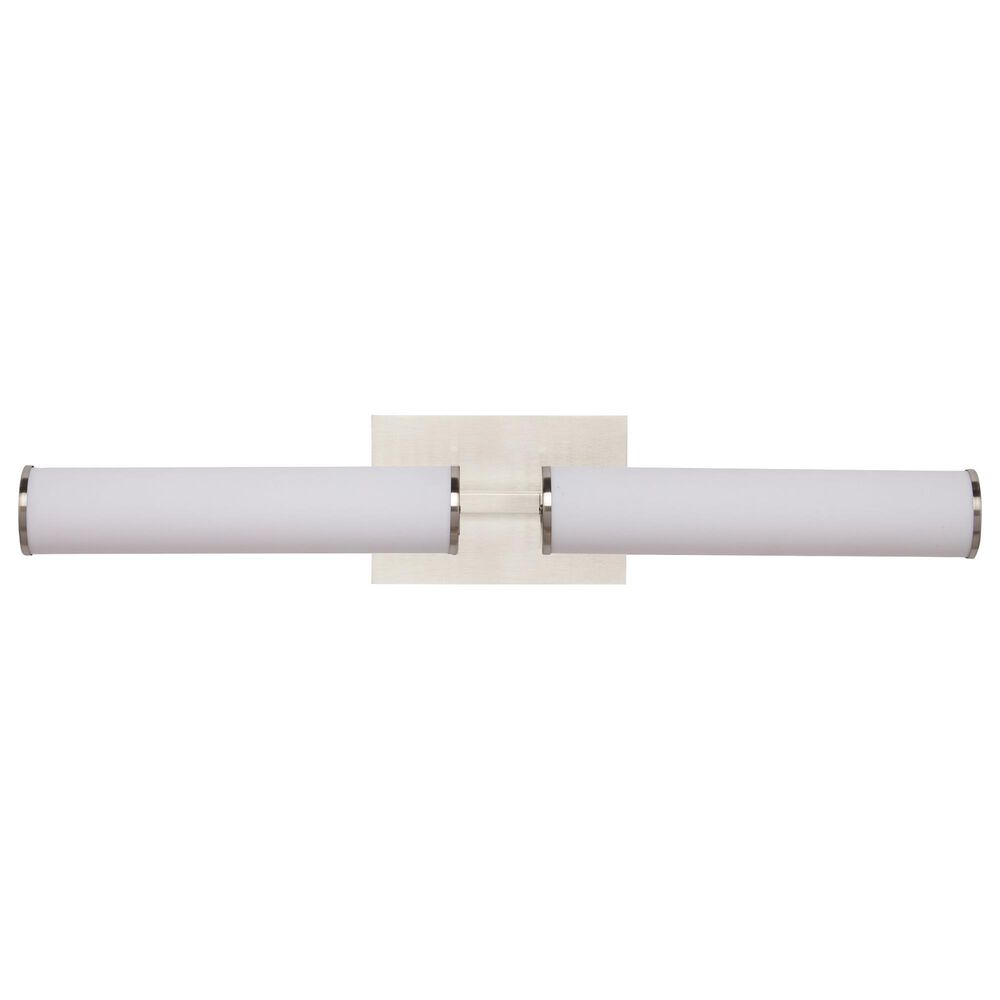 Southern Enterprises Truman 2-Light Sconce Lamp in Brushed Nickel, , large