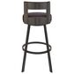 Blue River Flynn 26" Swivel Counter Stool in Brown, , large