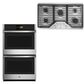 GE Profile 36" Gas Cooktop with 30" Built-In Convection Double Wall Oven in Stainless Steel, , large