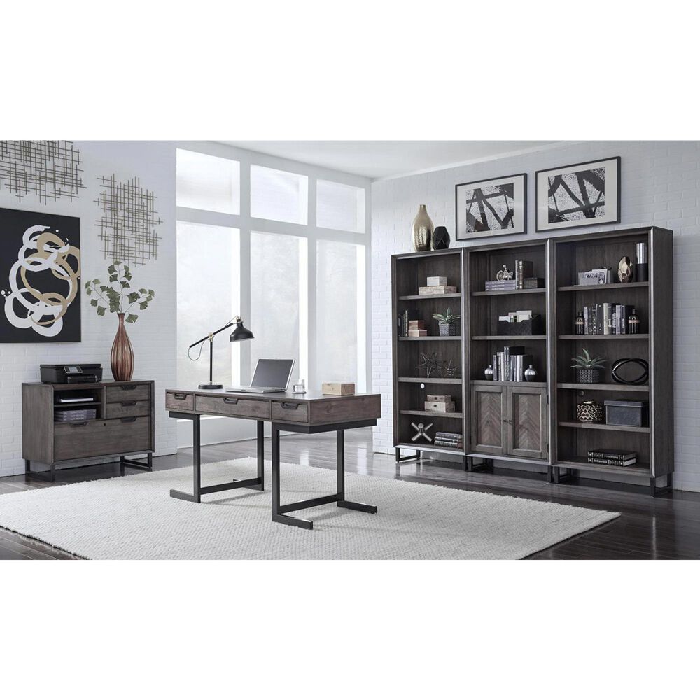 Riva Ridge Harper Point 60" Writing Desk in Fossil, , large