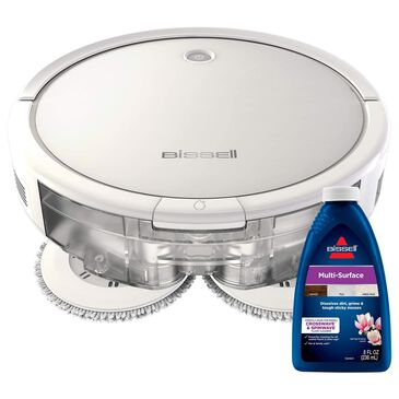 Bissell SpinWave Robotic Vacuum in Pearl White, , large