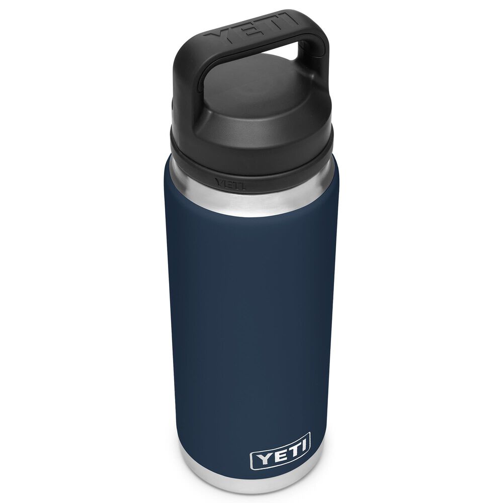YETI Rambler 26 Oz Water Bottle with Chug Cap in Navy, , large