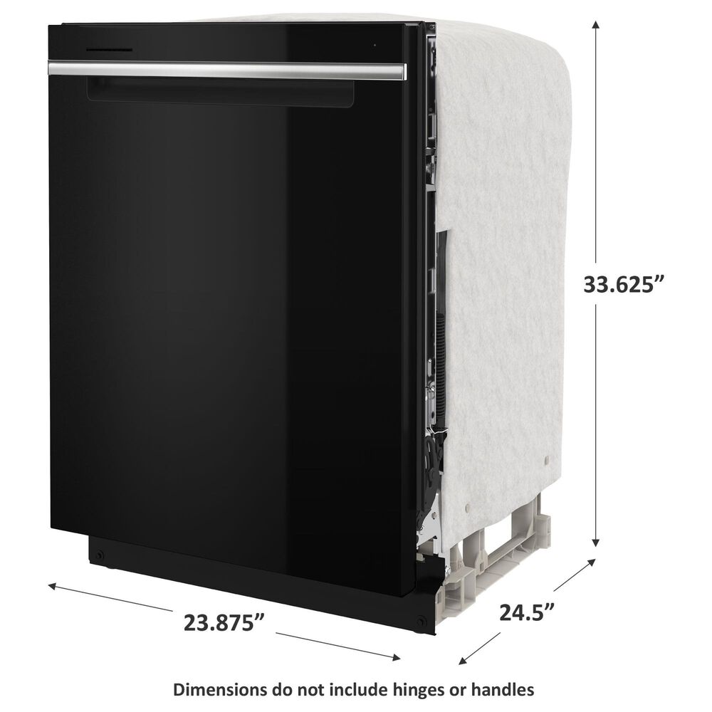 Whirlpool 24&quot; Fully Integrated Dishwasher in Black, , large