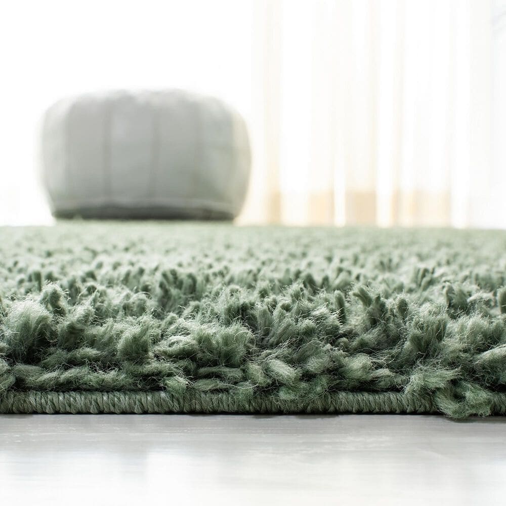 Safavieh August Shag 4&#39; x 6&#39; Green Area Rug, , large