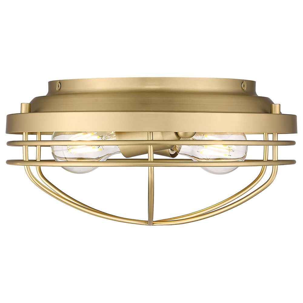 Golden Lighting Seaport Flush Mount in Brushed Champagne Bronze, , large