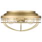 Golden Lighting Seaport Flush Mount in Brushed Champagne Bronze, , large