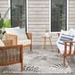 Nourison Garden Oasis Nature Grey 4" x 6" Indoor/Outdoor Area Rug, , large