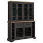 Mayberry Hill Montrose Server with Hutch in Espresso and Brown, , large