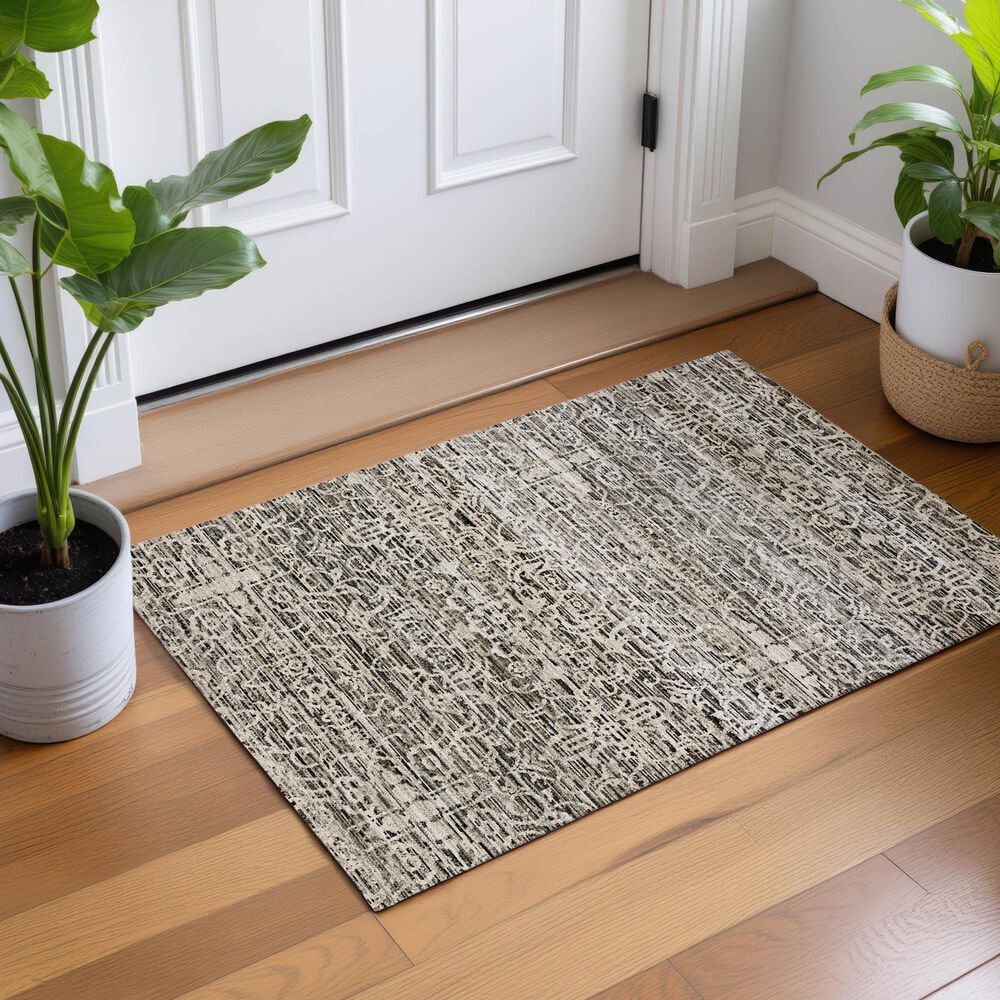 Dalyn Rug Company Vico Silver 2'6" x 3'10" Area Rug, , large