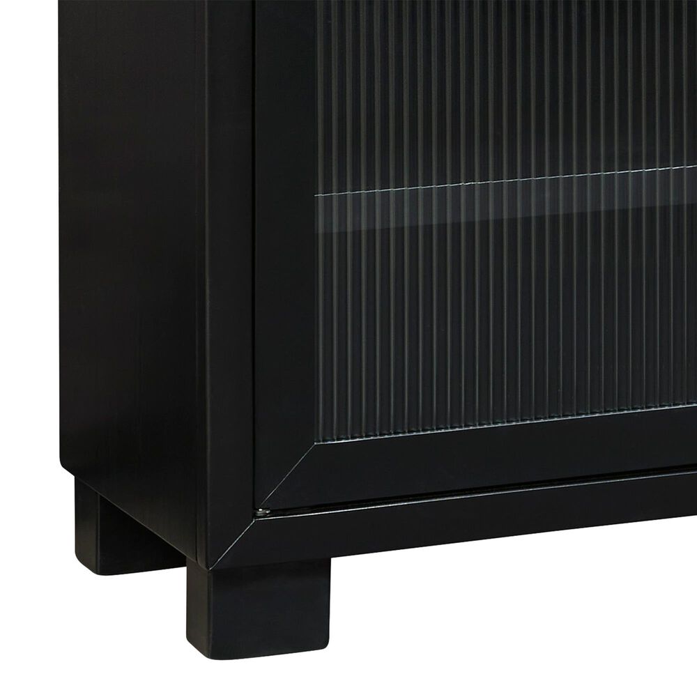 Ashley Winbardi 85&quot; TV Stand in Black, , large