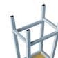 HOMLUX 25.6" Counter Stool in Light Brown and Grey Blue (Set of 2), , large