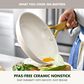 Green Pan Reserve Pro 8" Nonstick Open Frypan in Cream, , large