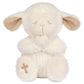 Lambs & Ivy Heaven Sent Plush Lamb - Mary in White and Taupe, , large