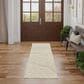 Nourison Graceful 2"3" x 7"6" Beige Runner, , large