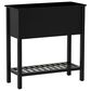 Linon Home Decor Blume 4-Drawer Console in Antique Black, , large