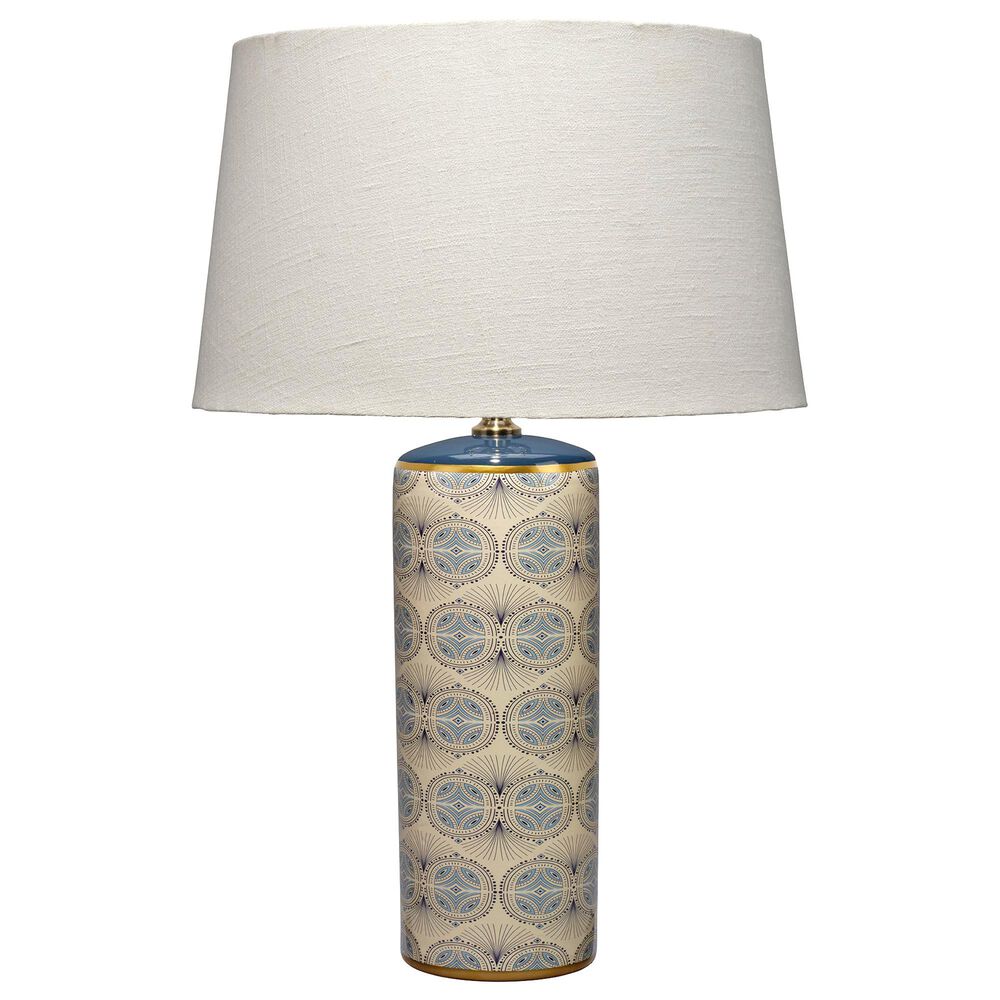 Splendor Living Doveton Table Lamp in Cream, Blue and Gold, , large