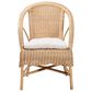 Baxton Studio Reinu Arm Chair in Natural, , large