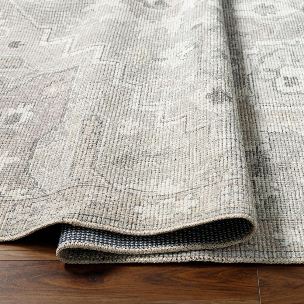 Surya Elle 3&#39;11&quot; x 5&#39;7&quot; Sage, Off-White, Dusty Sage, Slate, Charcoal and Tan Area Rug, , large