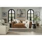 Nourison Courtyard Black and White 2"2" x 8" Indoor/Outdoor Runner, , large