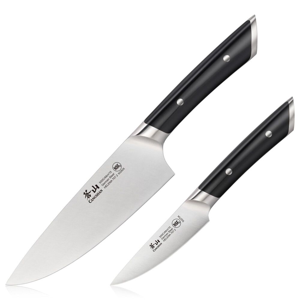 Cangshan Helena 2-Piece Starter Knife Set in Black, , large