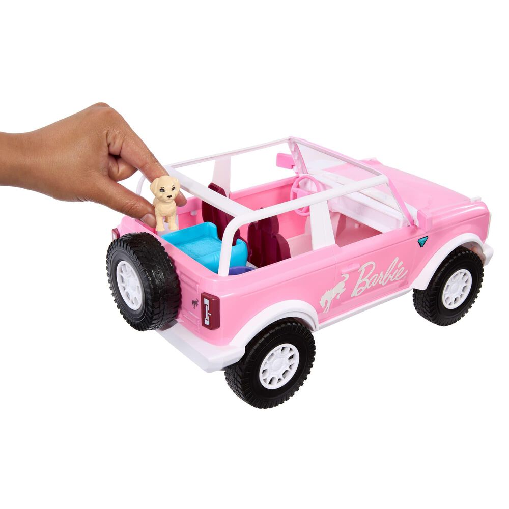 Hot Wheels Barbie Ford Bronco Battery-Powered Vehicle with Remote-Control, , large