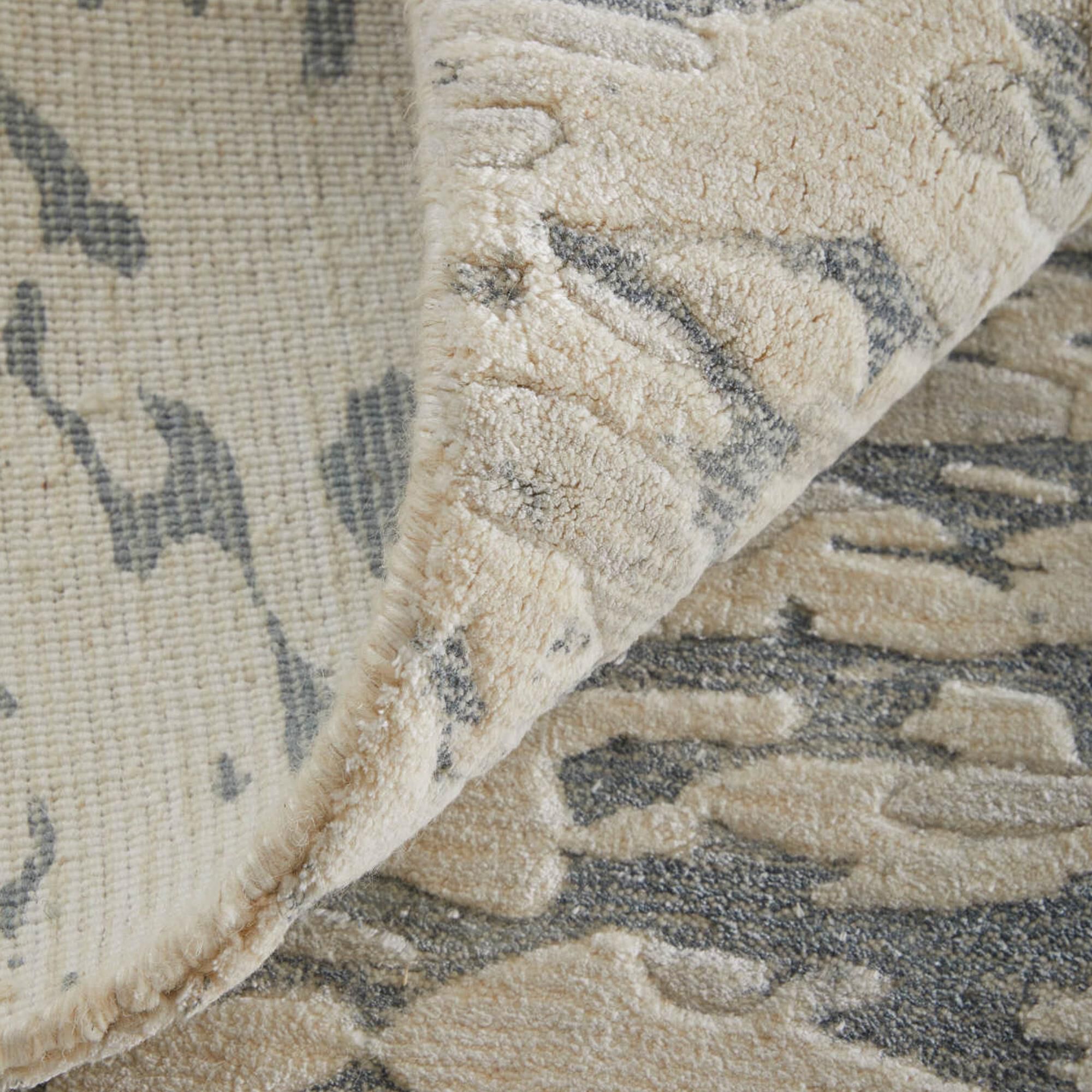 Feizy Braden Ivory and Blue 9' x 12' Area Rug