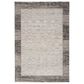 Nourison Desire Abstract 2"3" x 7"6" Grey and Black Runner, , large