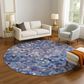 Dalyn Rug Company Kaleidoscope Baltic 8" Round Indoor/Outdoor Area Rug, , large