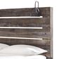 Ashley Drystan Queen Storage Bed with 4 Drawers in Brown Rustic, , large