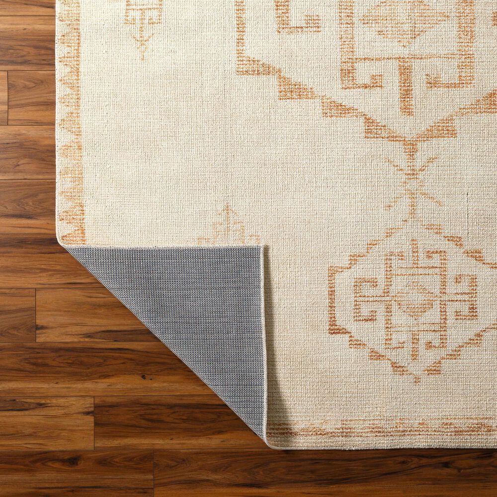Surya Solana 2&#39;2&quot; x 3&#39;9&quot; Ivory and Burnt Orange Area Rug, , large