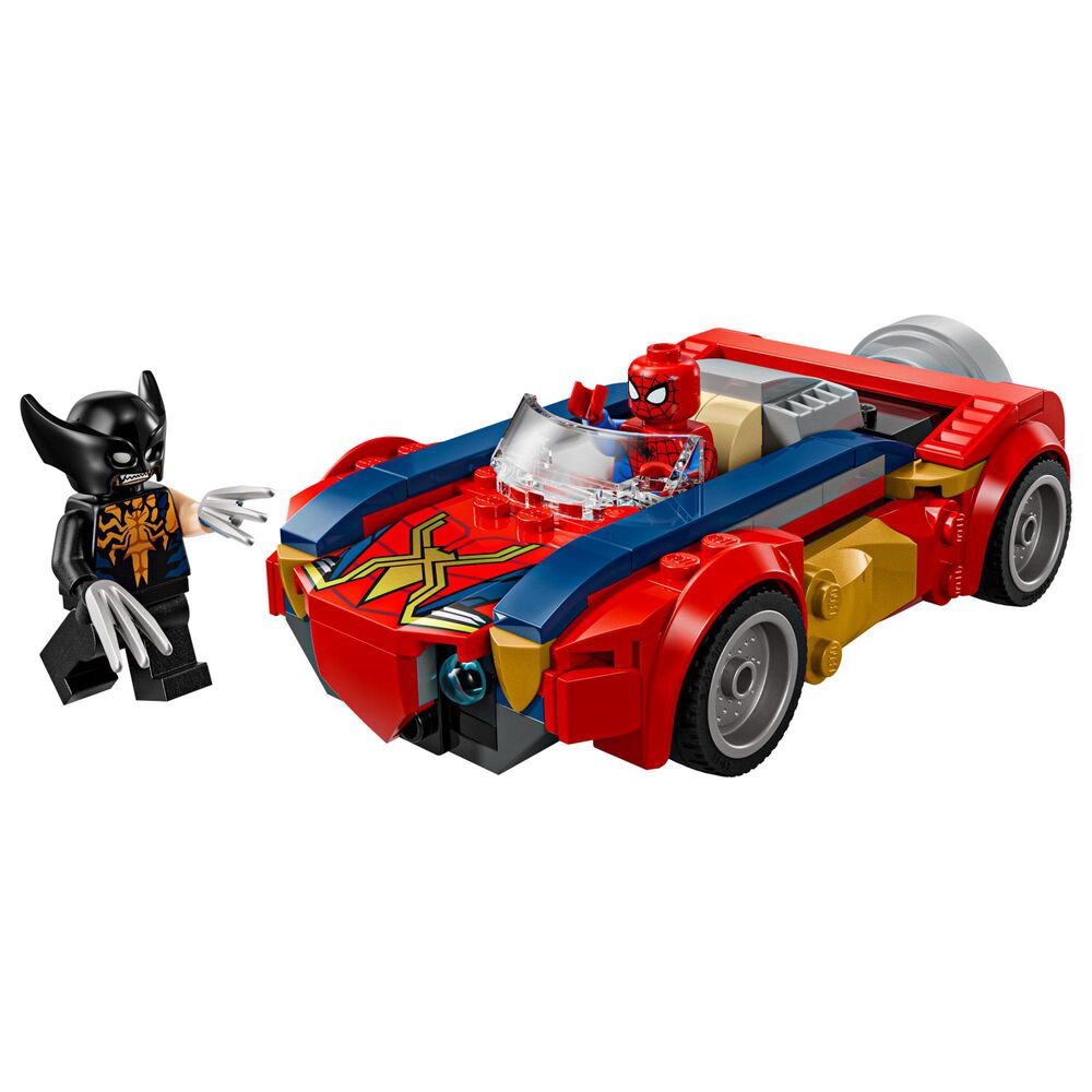 LEGO Marvel Spider-Man Car vs. Venomized Wolverine Building Set, , large