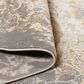 Feizy Aura 12" x 15" Beige and Gray Area Rug, , large