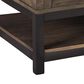 Ashley Johurst Lift Top Cocktail Table in Grayish Brown and Black, , large