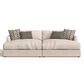 Jonathan Louis Leon 2-Piece Cuddler Sectional in Farina Oatmeal, , large
