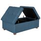CorLiving Yves Storage Ottoman Bench in Blue, , large