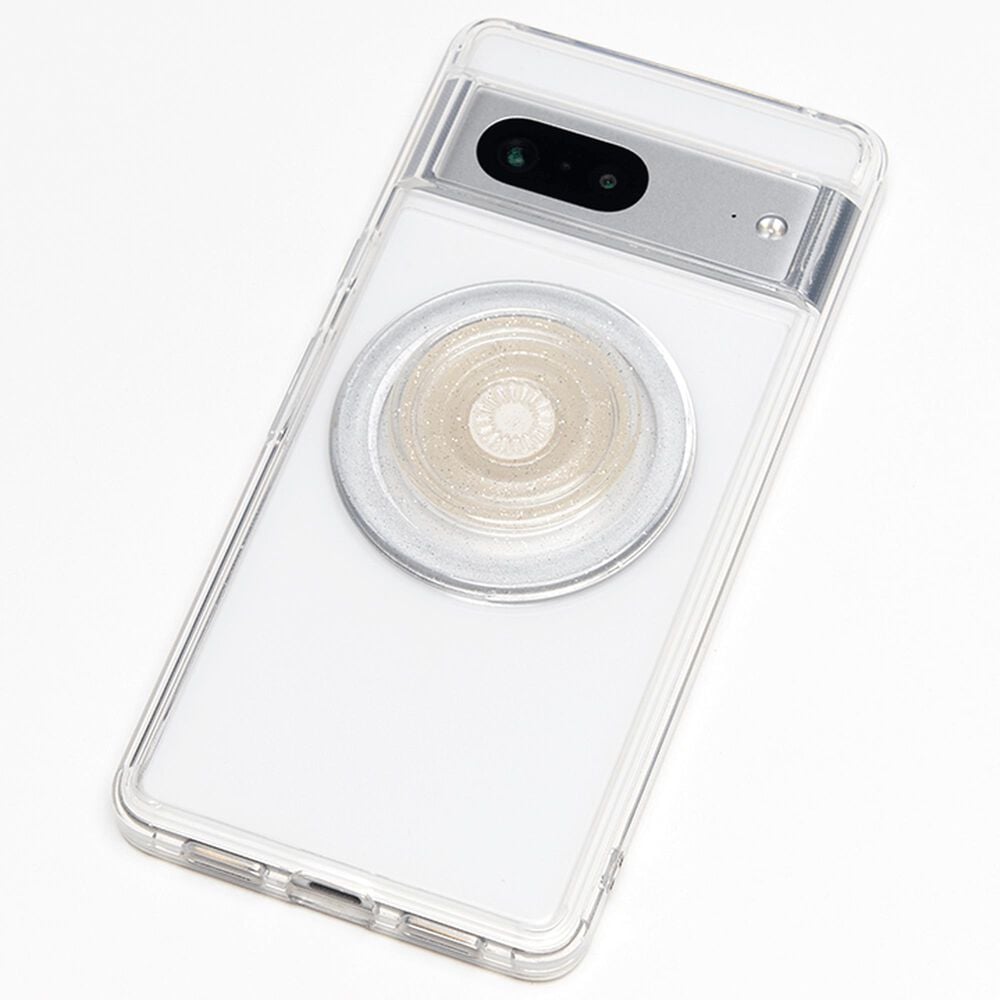PopSockets Festival Season MagSafe PopGrip in Clear Glitter, , large
