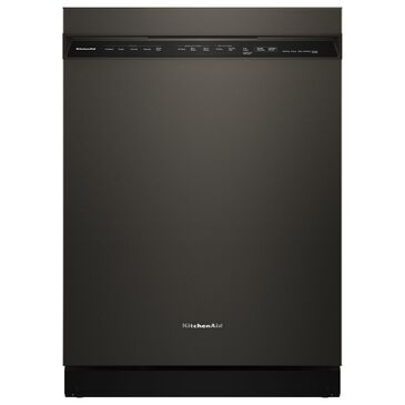 KitchenAid 24" Third Level Jet Rack Dishwasher with 40+ Total Wash Jets and Pocket Handle in Black Ore, , large