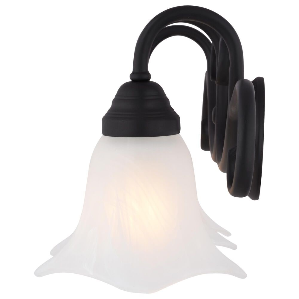 Vaxcel Bella 3-Light Bathroom Vanity Fixture in Matte Black, , large