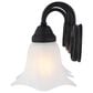Vaxcel Bella 3-Light Bathroom Vanity Fixture in Matte Black, , large