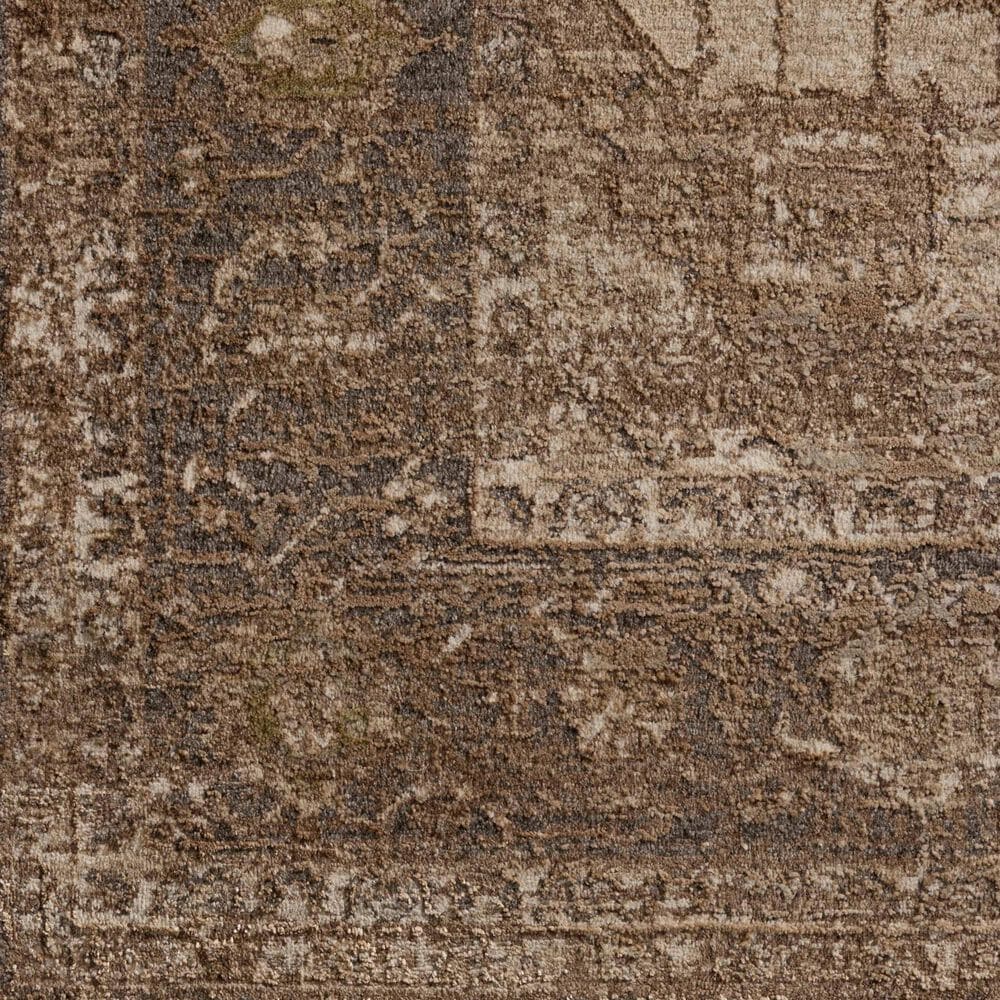 Loloi Haywood Charcoal and Mocha 6&#39;7&quot; x 9&#39;2&quot; Area Rug, , large